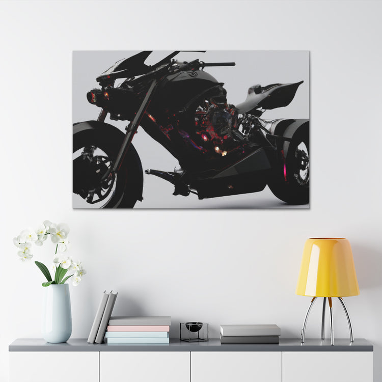 Motorcycle Abstract Art