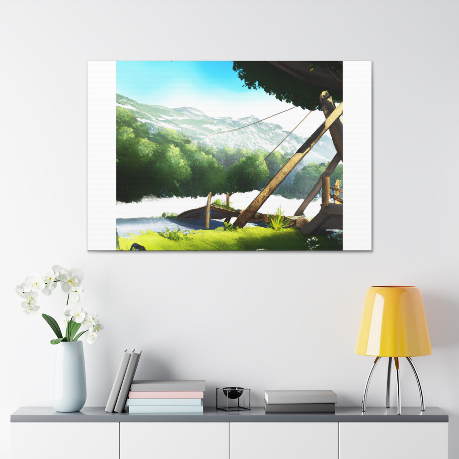 Abstract Landscape Canvas Art