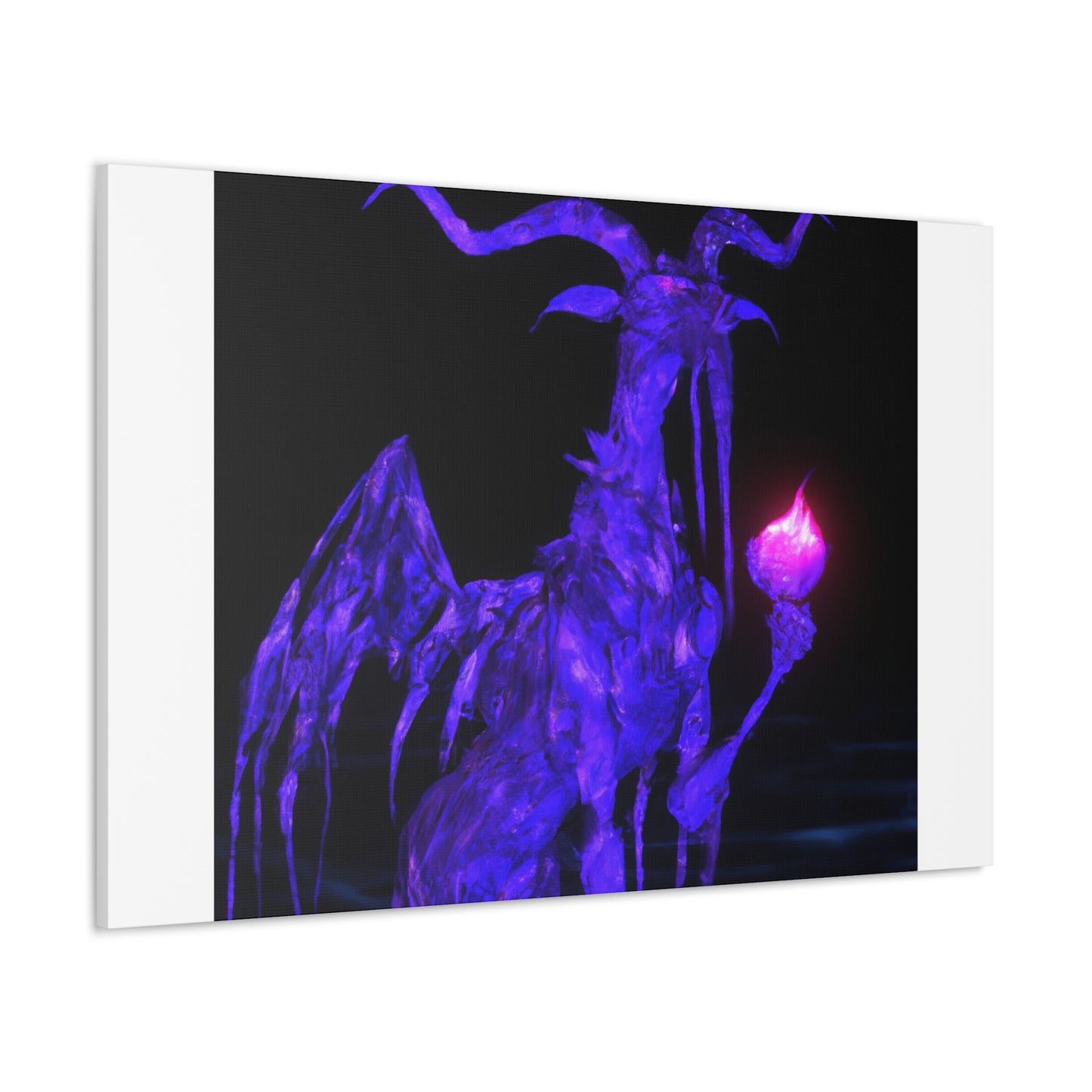 Aegina, the Celestial Phoenix - Mythical Creatures Digital Art Canvas