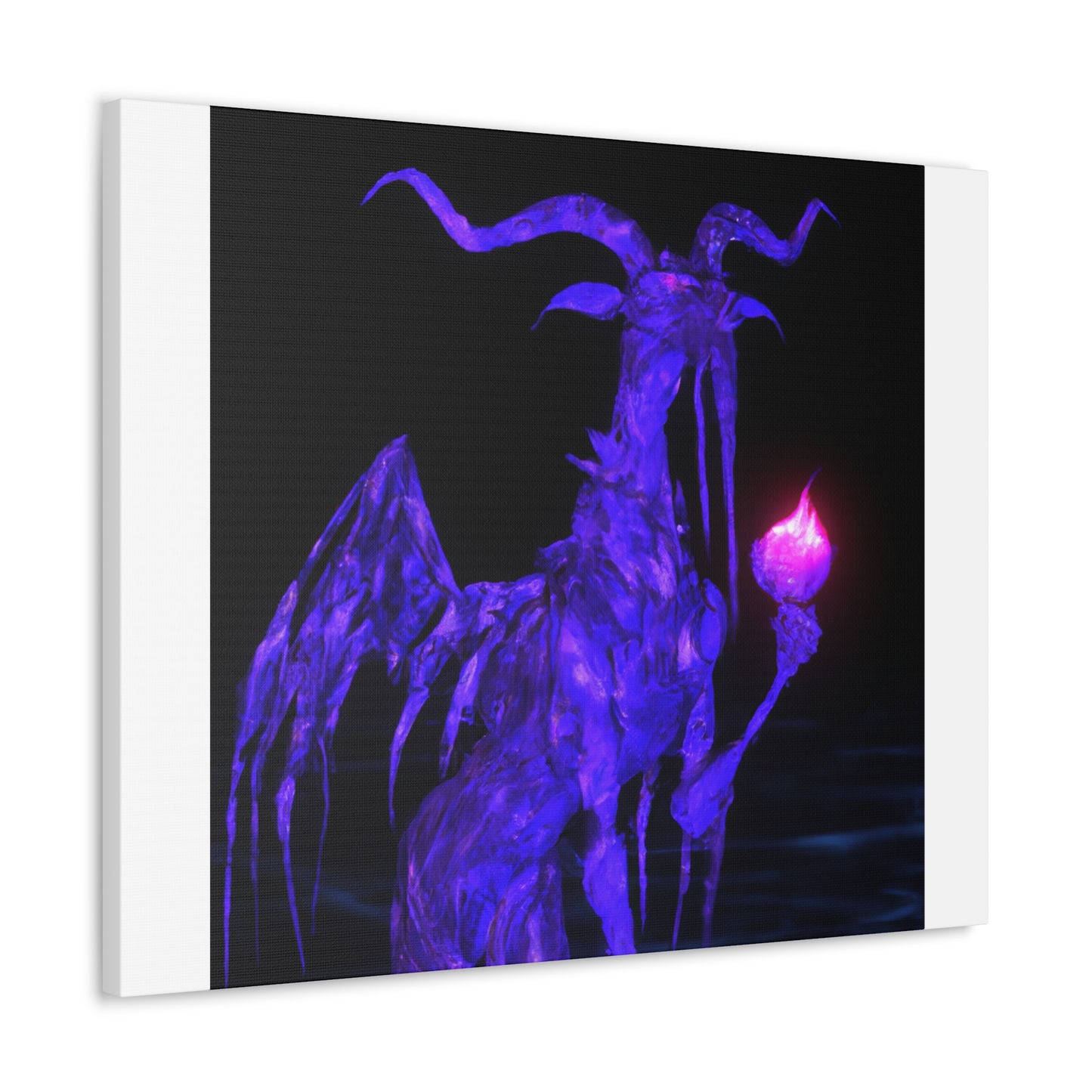 Aegina, the Celestial Phoenix - Mythical Creatures Digital Art Canvas