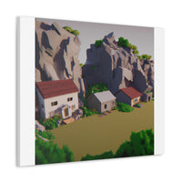 Adriaen van de Velde Peaceful Landscape Canvas - Modern Digital Wall Art