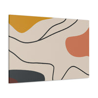 Abigail Binder Modern Abstract Canvas Art - Vibrant Living Room Wall Decor