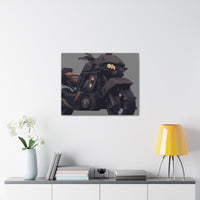 Aeron Kinetic Motorcycle Canvas - Futuristic Ultra-HD Wall Art