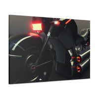 Adonis Brightdriven  Ultra HD Motorbike Canvas - Futuristic Digital Art