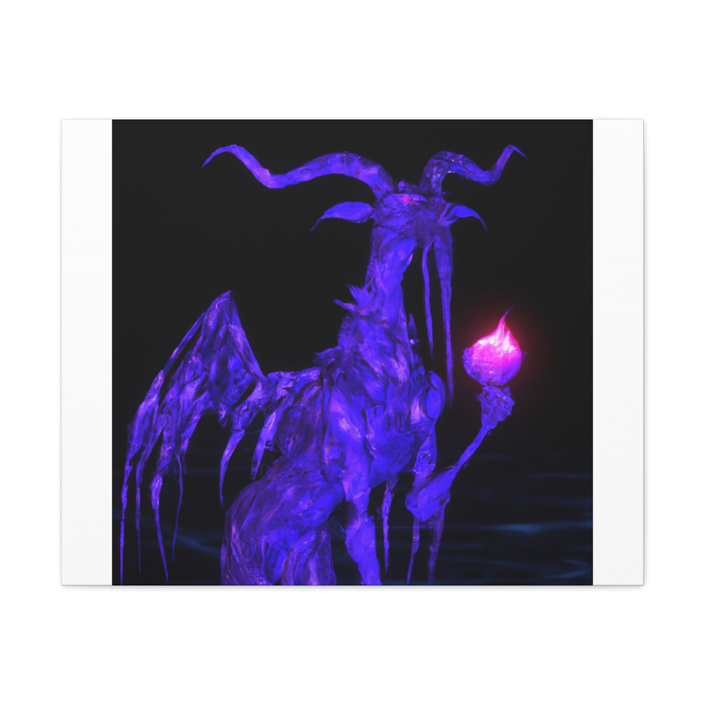 Aegina, the Celestial Phoenix - Mythical Creatures Digital Art Canvas