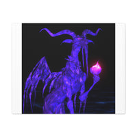 Aegina, the Celestial Phoenix - Mythical Creatures Digital Art Canvas