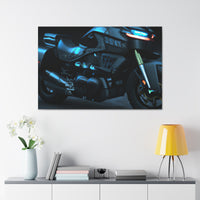 Adira Dynosek Ultra HD Motorcycle Canvas - Futuristic Moto Art for Enthusiasts