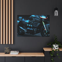 Adira Dynosek Ultra HD Motorcycle Canvas - Futuristic Moto Art for Enthusiasts