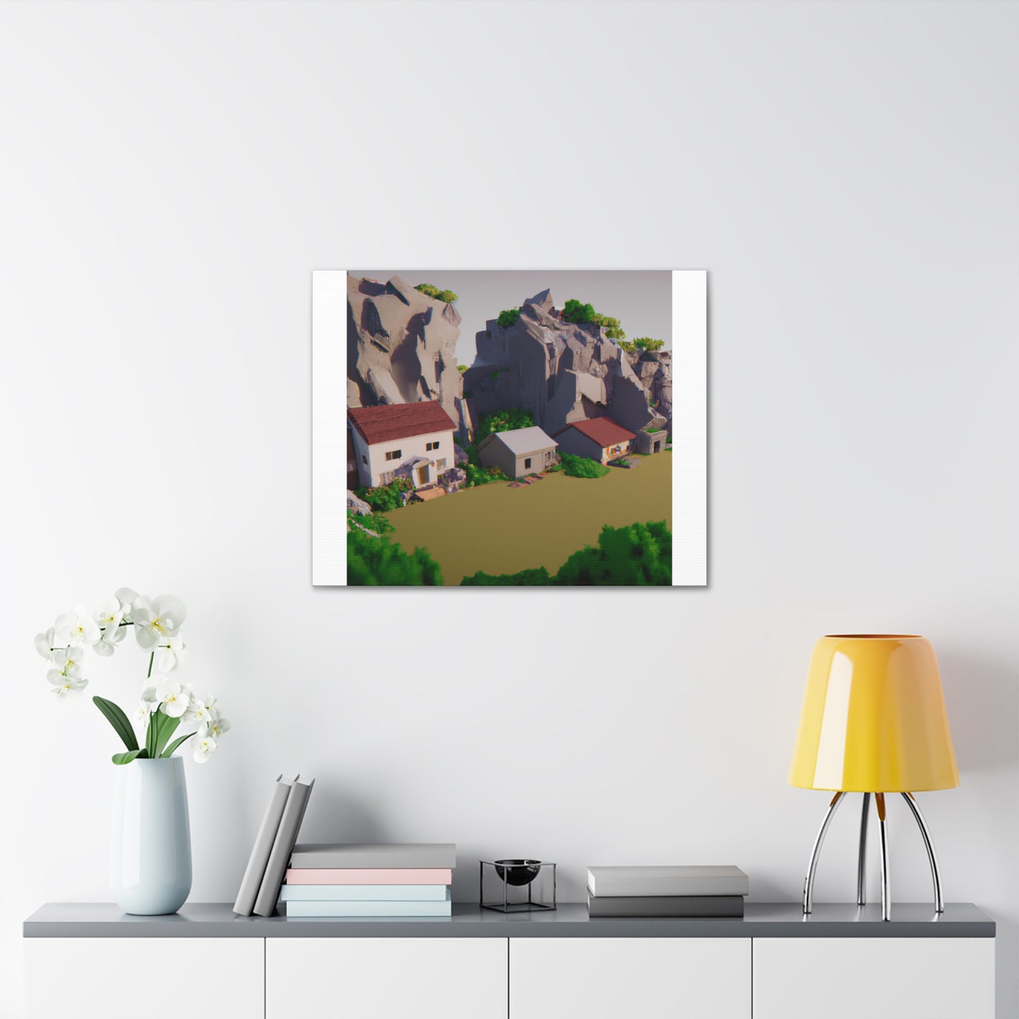 Adriaen van de Velde Peaceful Landscape Canvas - Modern Digital Wall Art