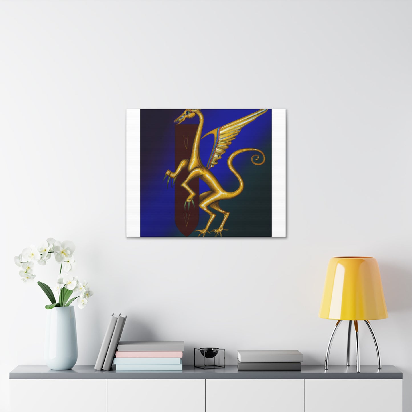 Etheric Phoenix Wall Art